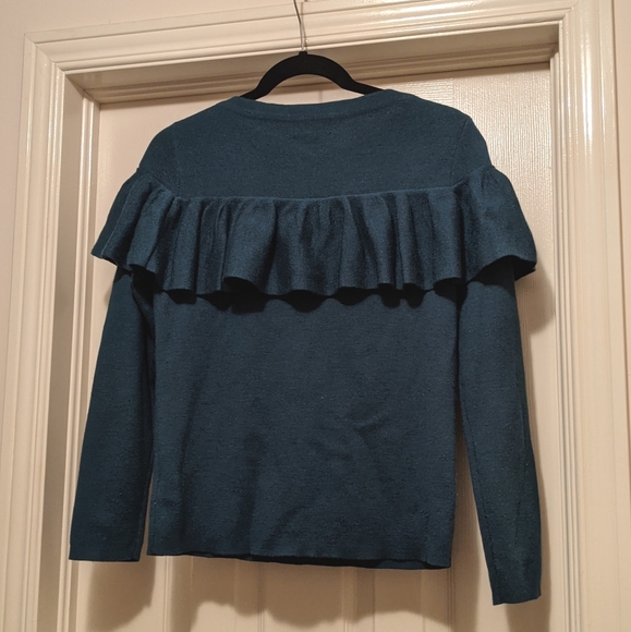 Adrienne Vittadini Ruffle sweater - Picture 5 of 6